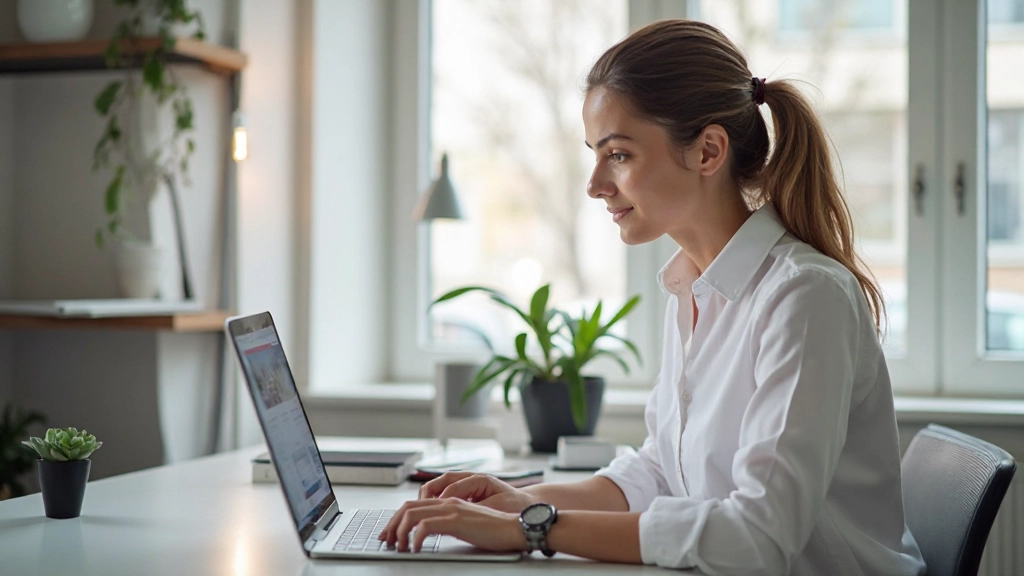 Webdesigner werkt aan responsieve lay-out met mockups van meerdere apparaten op bureau